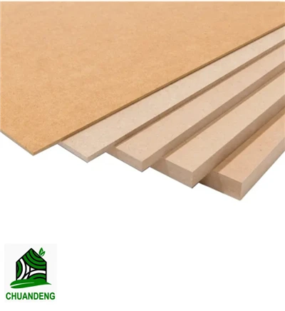 سطح مسطح و صاف مواد کافی چوب طبیعی سازگار با محیط زیست تخته اچ دی اف خام تخته ام دی اف ساده برای مبلمان، حکاکی صنایع دستی، پایه برای ملامینه یا روکش چوب